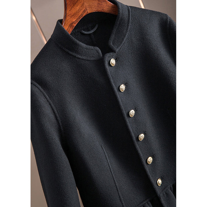 Damen Modische Blazerjacke mit peplum Schnitt Echoarchiv