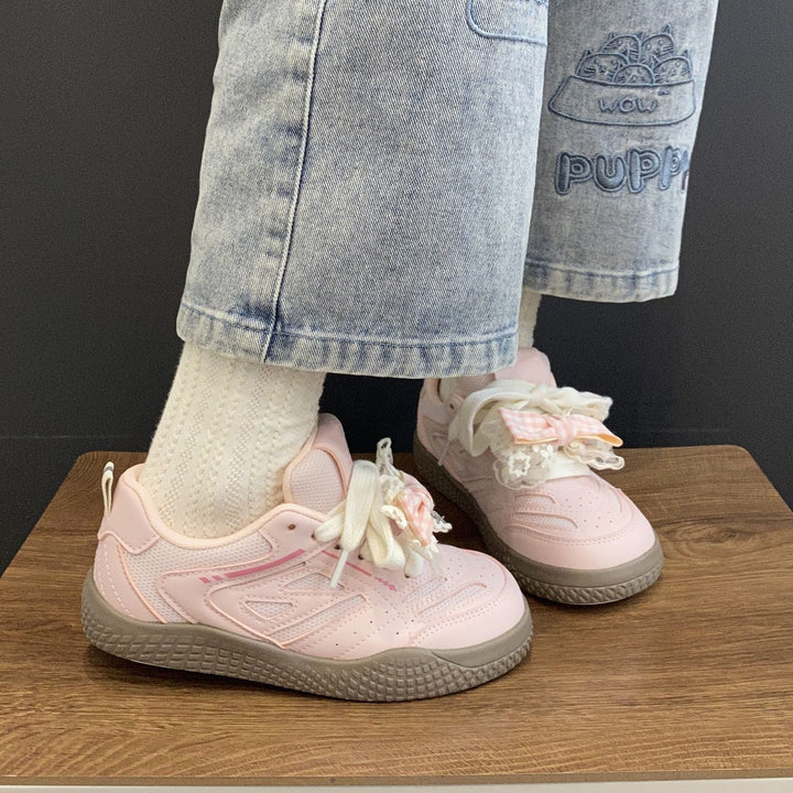 Damen Sneakers mit verspieltem Schleifen-Design von Echo Archiv