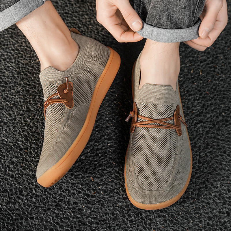 Herren nan atmungsaktiver Strick-Schlupfsneaker mit elastischem Einstieg und dämpfender Leichtsohle Echo Archiv
