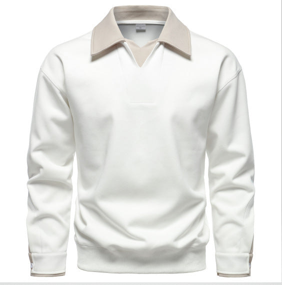 Herren sportlicher Pullover mit modernem Kragen und optimalem Komfort Echoarchiv