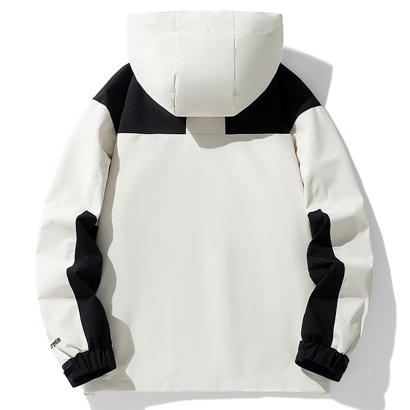 Damen wasserabweisende Übergangsjacke mit verstellbarer Kapuze Echo Archive