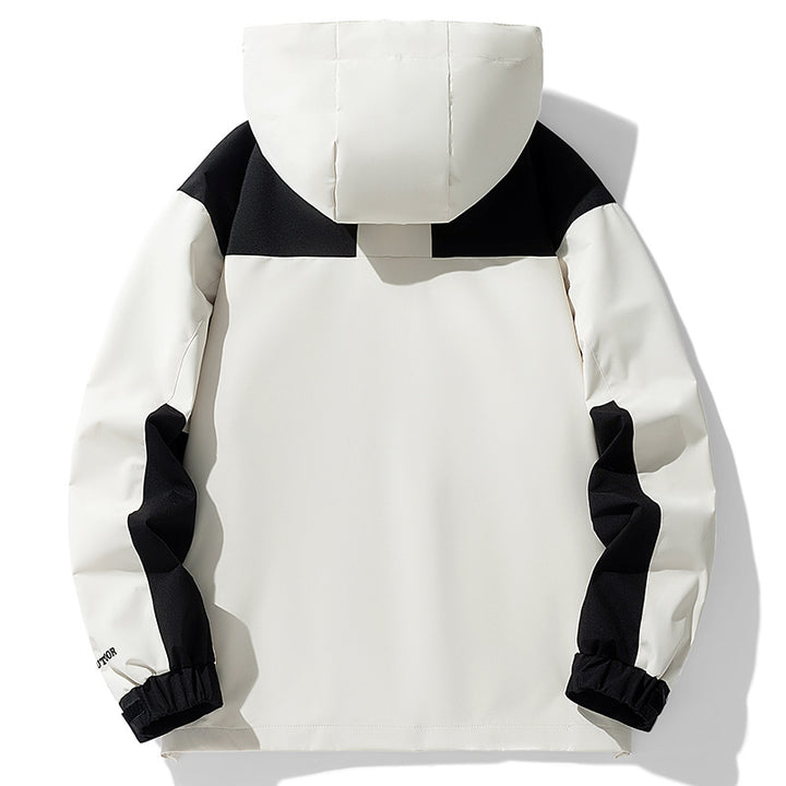 Damen wasserabweisende Übergangsjacke mit verstellbarer Kapuze Echo Archive