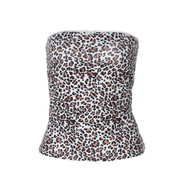 Damen Bustier-Oberteil mit Leopardenmuster Echo Archiv