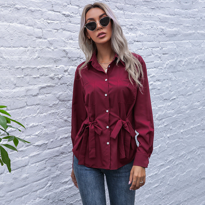 Damen Elegante Bluse mit Taillierung Echo Archiv