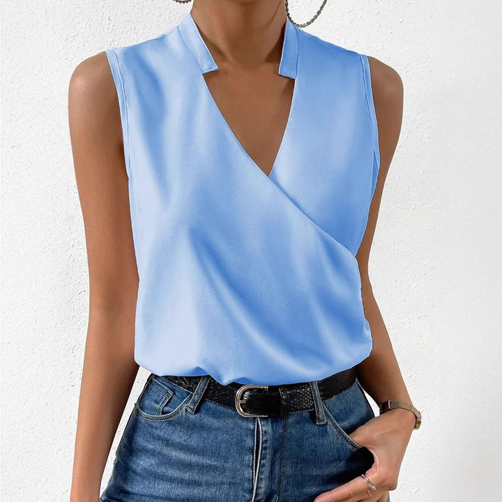 Damen Wickeloberteil mit elegantem V-Ausschnitt Echo Archiv