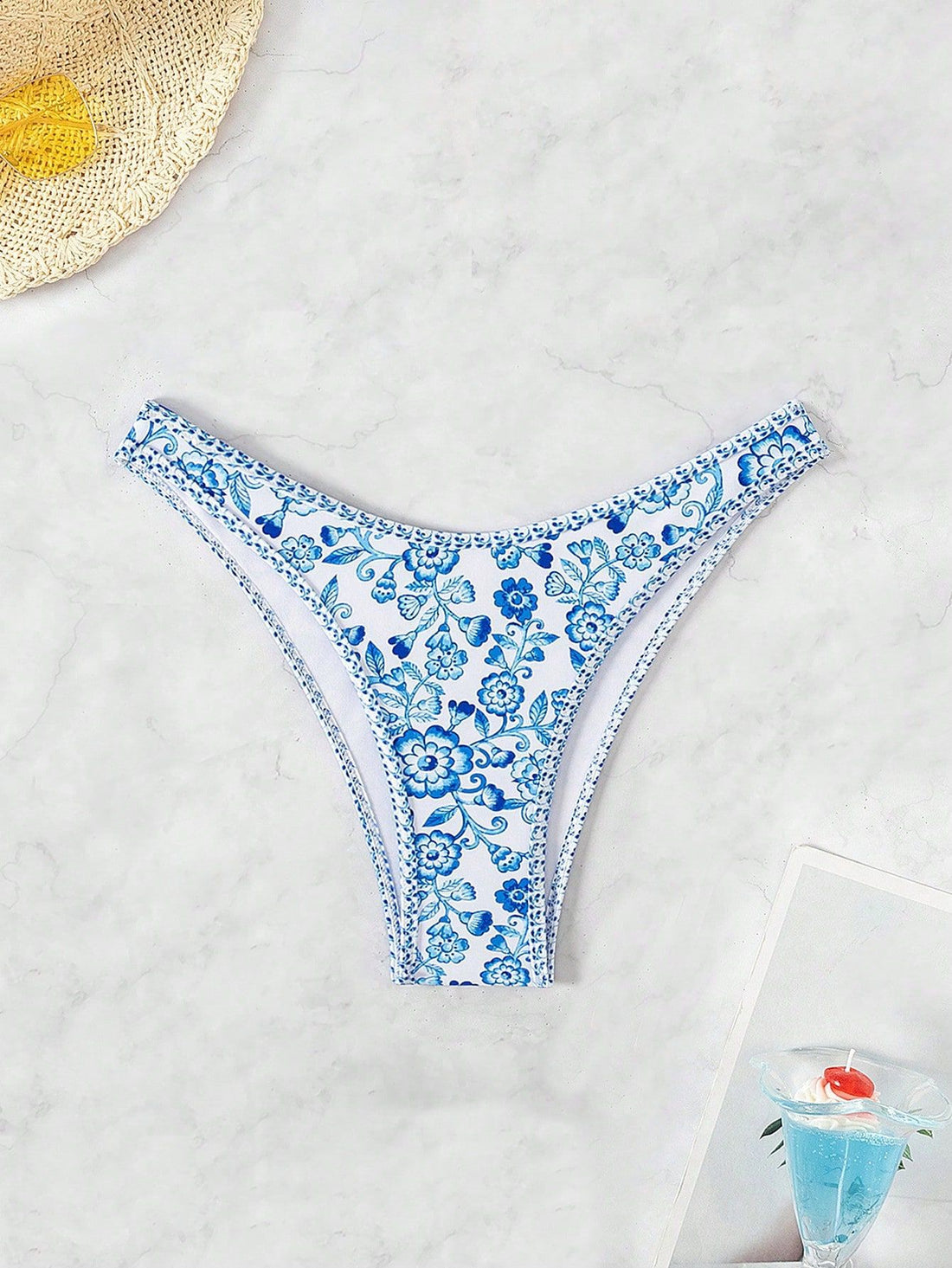Damen Leopardenmuster Bikini-Set mit verstellbaren Trägern – Maréssa
