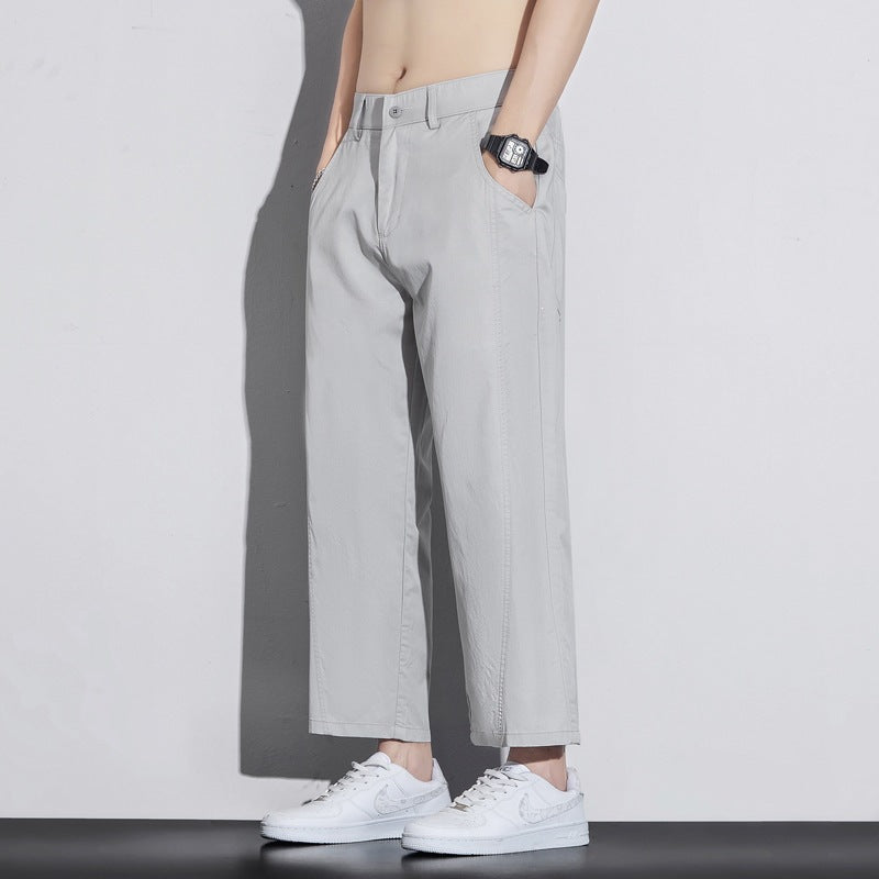 Herren Weitgeschnittene Komfort Stoffhose Echo Archiv