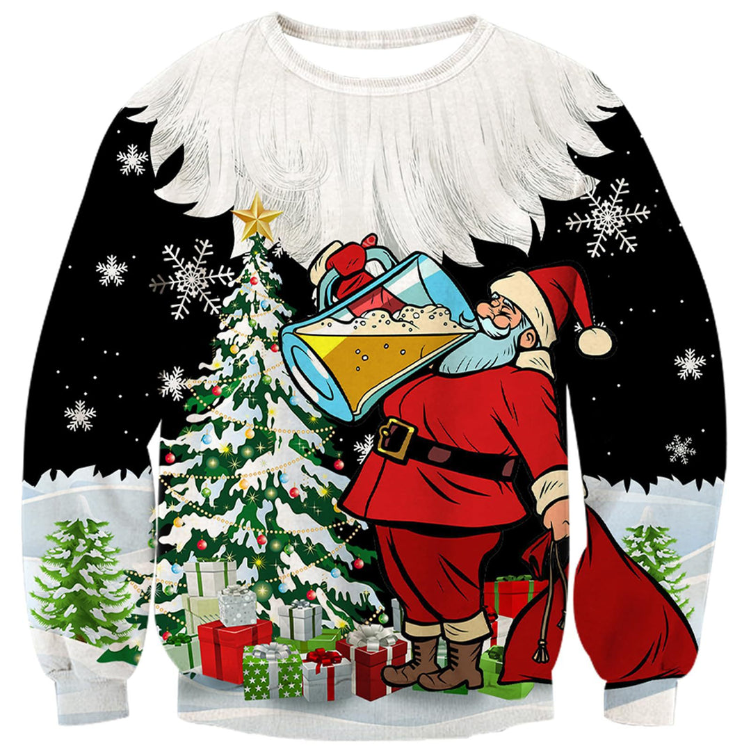 Damen Lustiger Weihnachtlicher Sweatshirt Echoarchiv