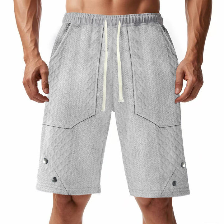 Herren Cargo-Shorts mit praktischen Taschen und elastischem Bund Echoarchiv