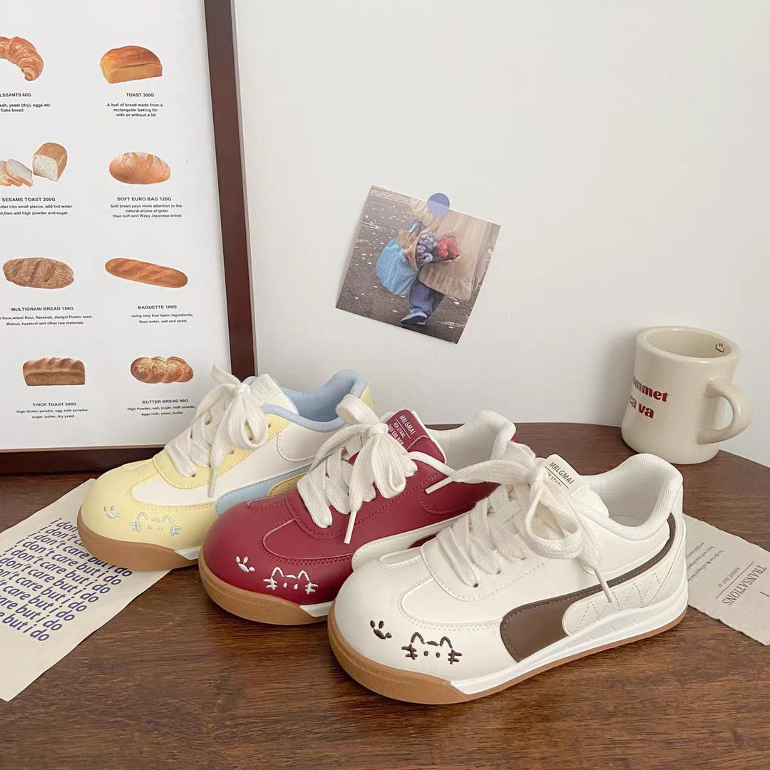 Damen Komfortable Freizeit-Sneaker mit verspielten Tiermotiven Echo Archiv