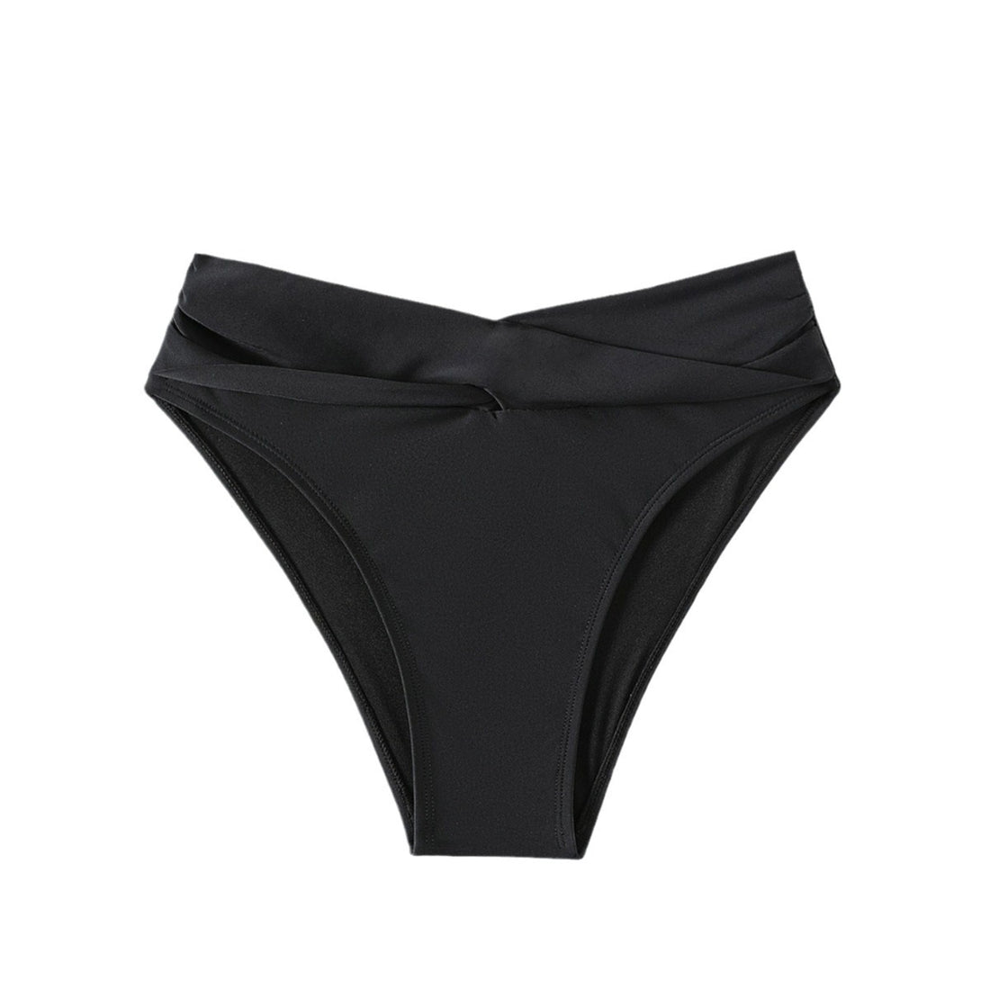 Damen Hochtaillierte Badehose mit eleganter Raffung – Avélisse