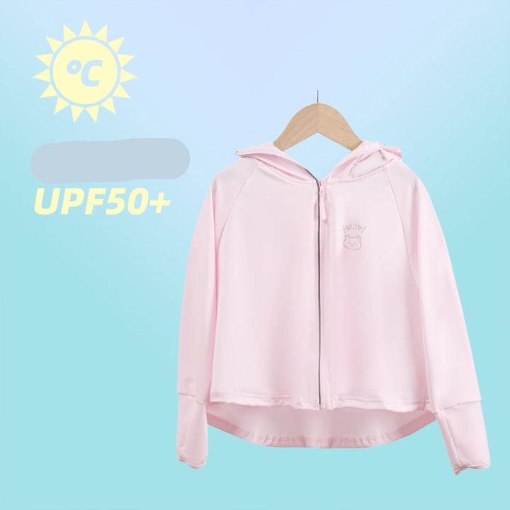 Damen Leichte Sportjacke mit Kapuze und verspieltem Tierdesign Echo Archiv