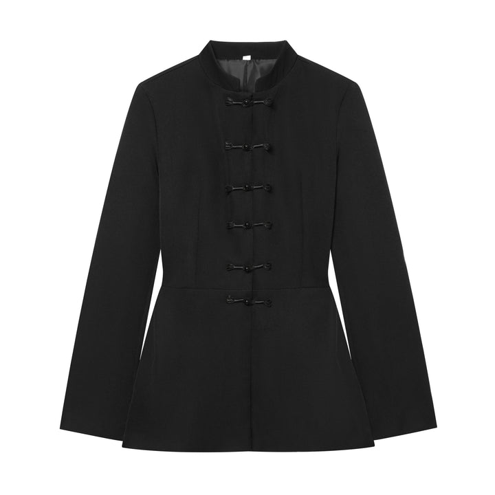 Damen Jacke mit Stehkragen und chinesischen Knebelverschlüssen Echo Archiv