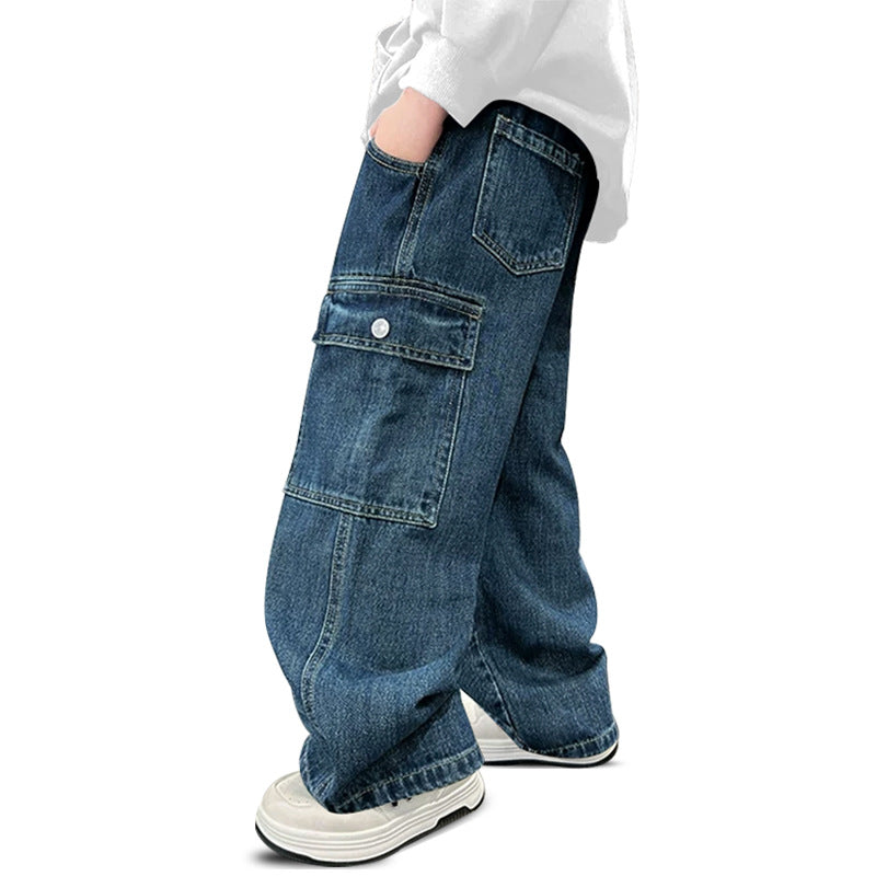 Damen lässige Cargo-Jeans von Echo Archiv