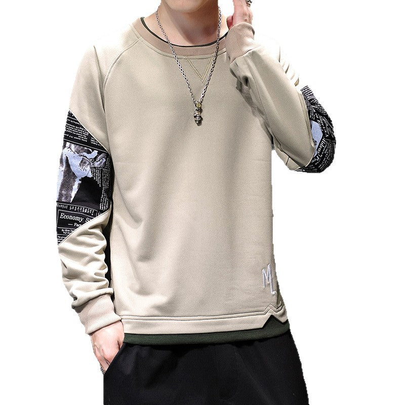 Herren modisches Sweatshirt mit einzigartigen Druckdetails Echoarchiv