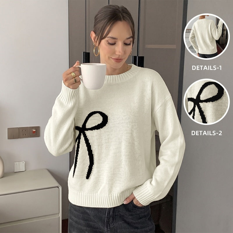Damen Lässiger Pullover Echo Archiv