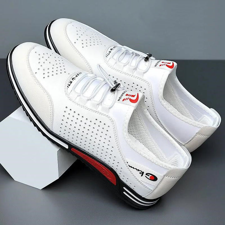 Herren Elastischer Freizeit-Sneaker mit Schnellzug-Lacing und stoßdämpfender EVA-Zwischensohle Echoarhiv