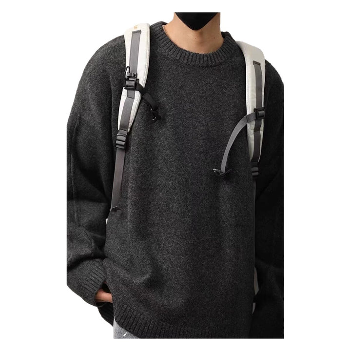Damen Klassischer Rundhals-Pullover Echoarchiv