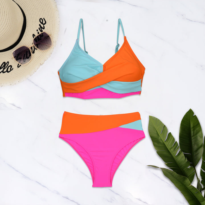 Damen Sportliches Zweiteiler Bikini-Set Echo Archiv