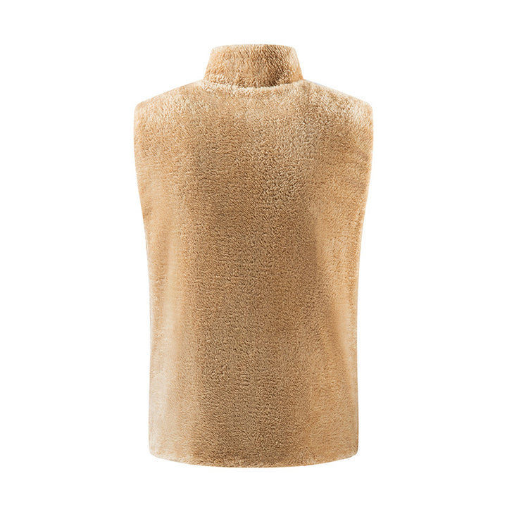 Herren Kuschelige Fleece-Weste Echo Archiv