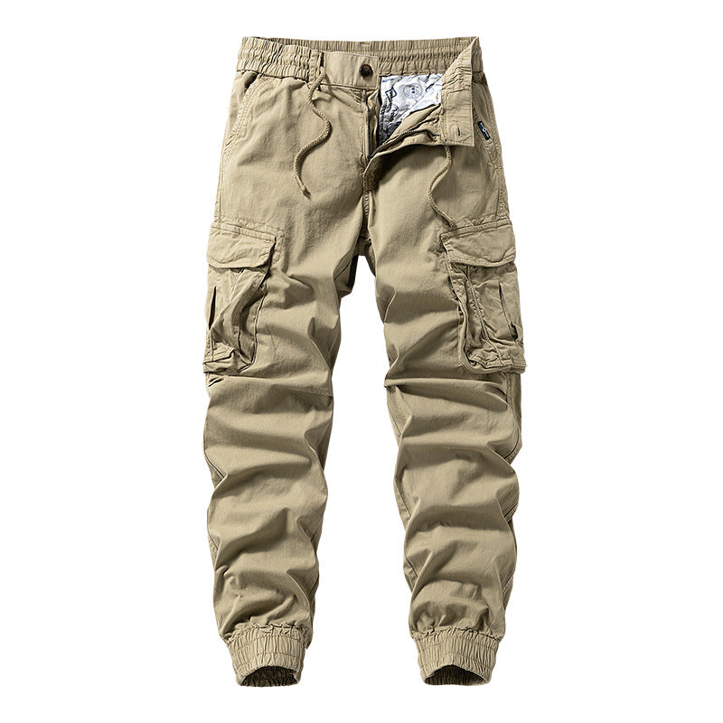 Herren Funktionale Cargo-Jogginghose mit ergonomischen Knieabnähern, Kordelbund und großvolumigen Klappentaschen Echo Archiv