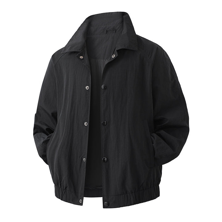 Herren Leichte Übergangsjacke mit hohem Kragen Echo Archiv