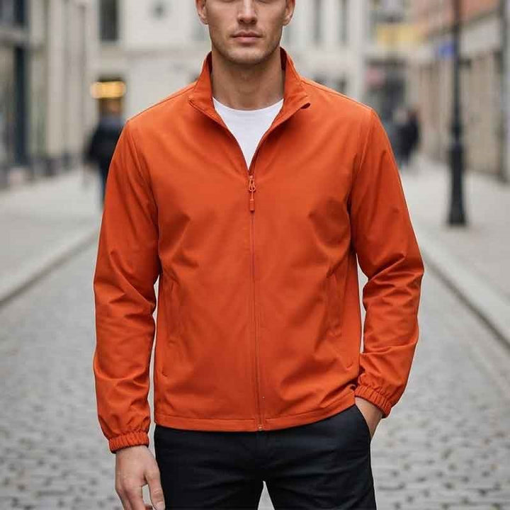 Herren Atmungsaktive Übergangsjacke mit praktischem Stehkragen Echo Archiv