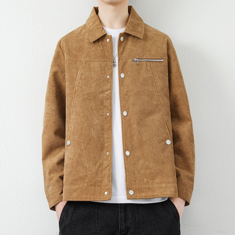 Herren Modische Cordjacke Echo Archiv