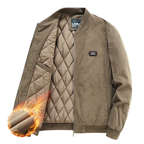 Herren leichte Steppjacke mit angenehm gefüttertem Innenbereich Echoarchiv