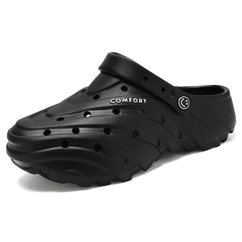 Unisex nan leichte perforierte Komfort-Clogs mit ergonomischer EVA-Sohle und verstellbarem Fersenriemen Echo Archiv