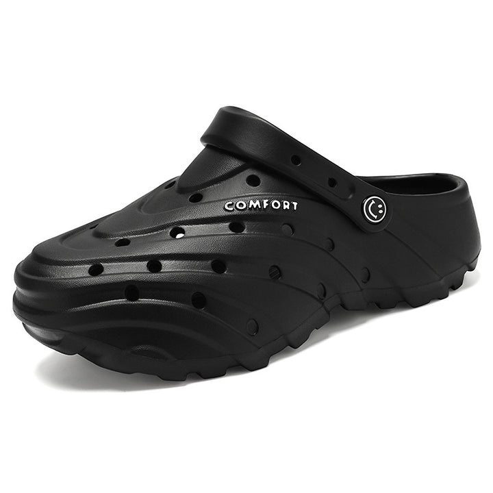 Unisex nan leichte perforierte Komfort-Clogs mit ergonomischer EVA-Sohle und verstellbarem Fersenriemen Echo Archiv