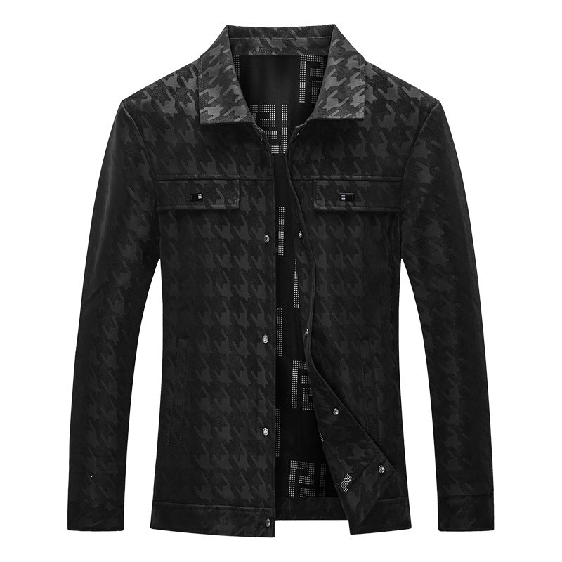 Herren Modische Jacke mit Karomuster Echo Archiv