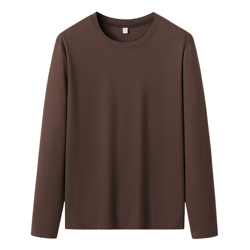 Herren Langärmeliges Rundhals-Basicsweatshirt aus weichem Baumwollmix Echo Archiv