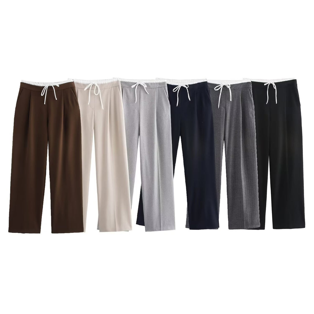 Damen elegante und bequeme Palazzo-Hose Echo Archiv