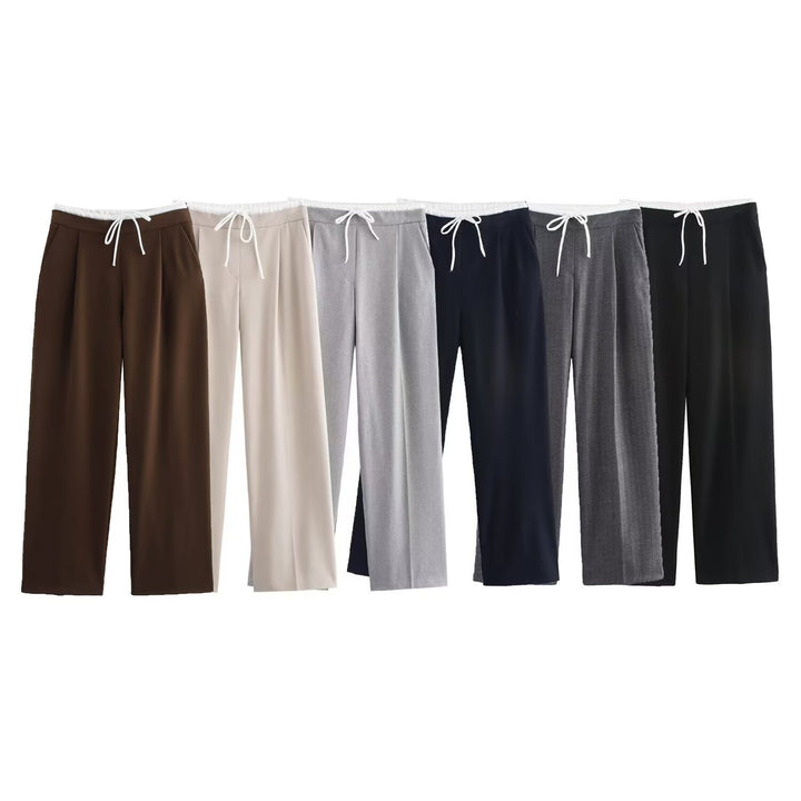 Damen elegante und bequeme Palazzo-Hose Echo Archiv