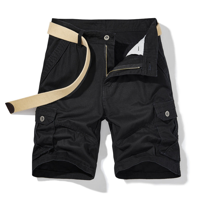 Herren funktionale Cargo-Shorts mit flexiblen Gürtelschlaufen und praktischen Seitentaschen Echoarchiv