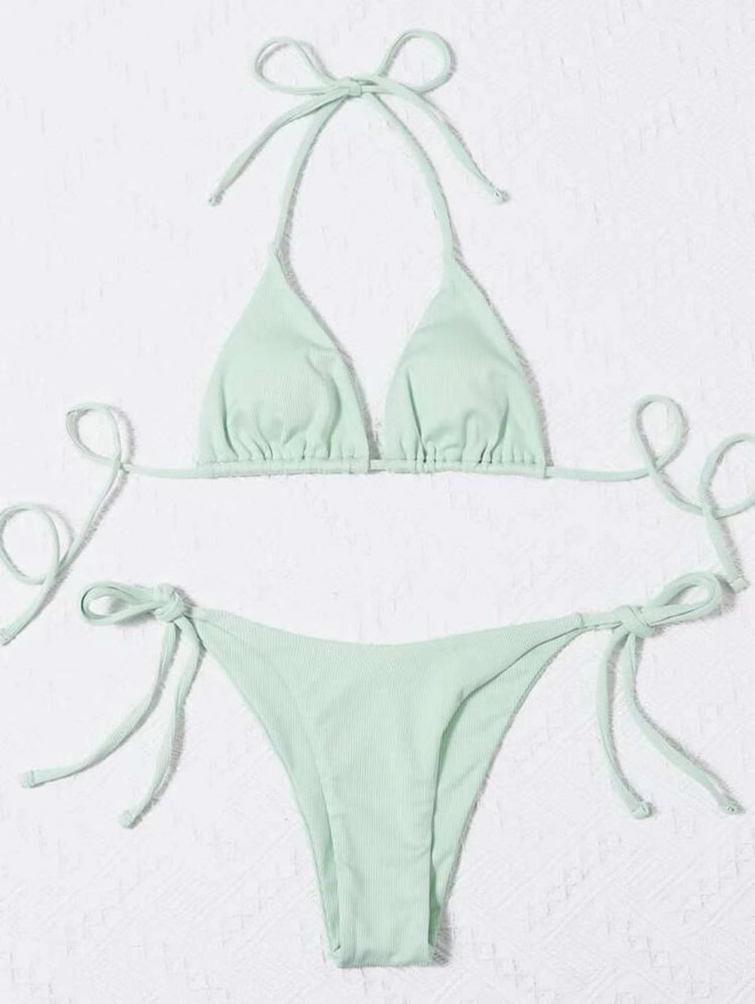 Damen Triangel-Bikini mit raffinierter Rüschung – Maréssa