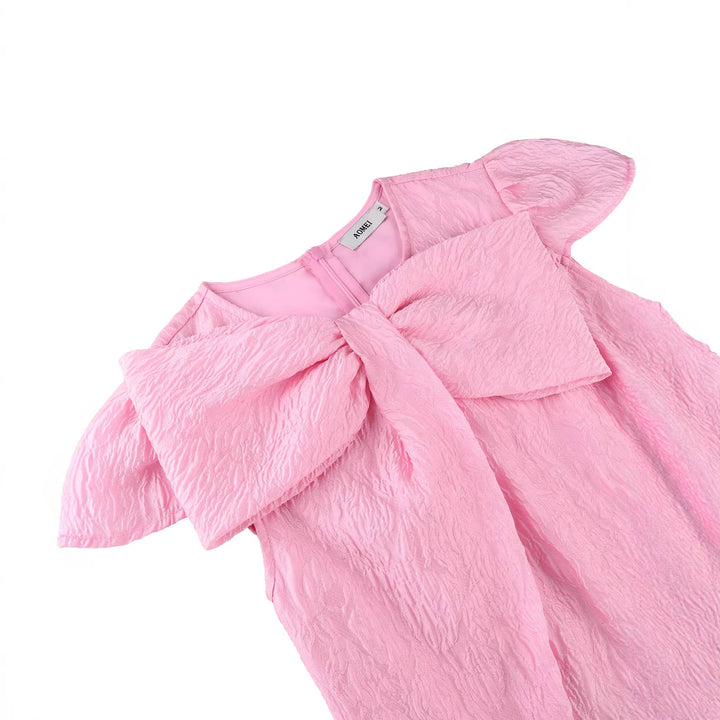 Damen Elegantes A-Linien Kleid mit floralem Design und voluminösem Oberteil Echo Archiv