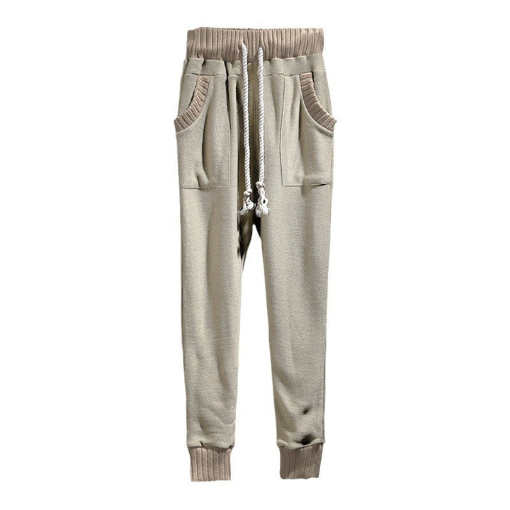 Herren Sportliche Jogginghose mit bequemen seitlichen Eingrifftaschen und elastischem Bund Echoarchiv