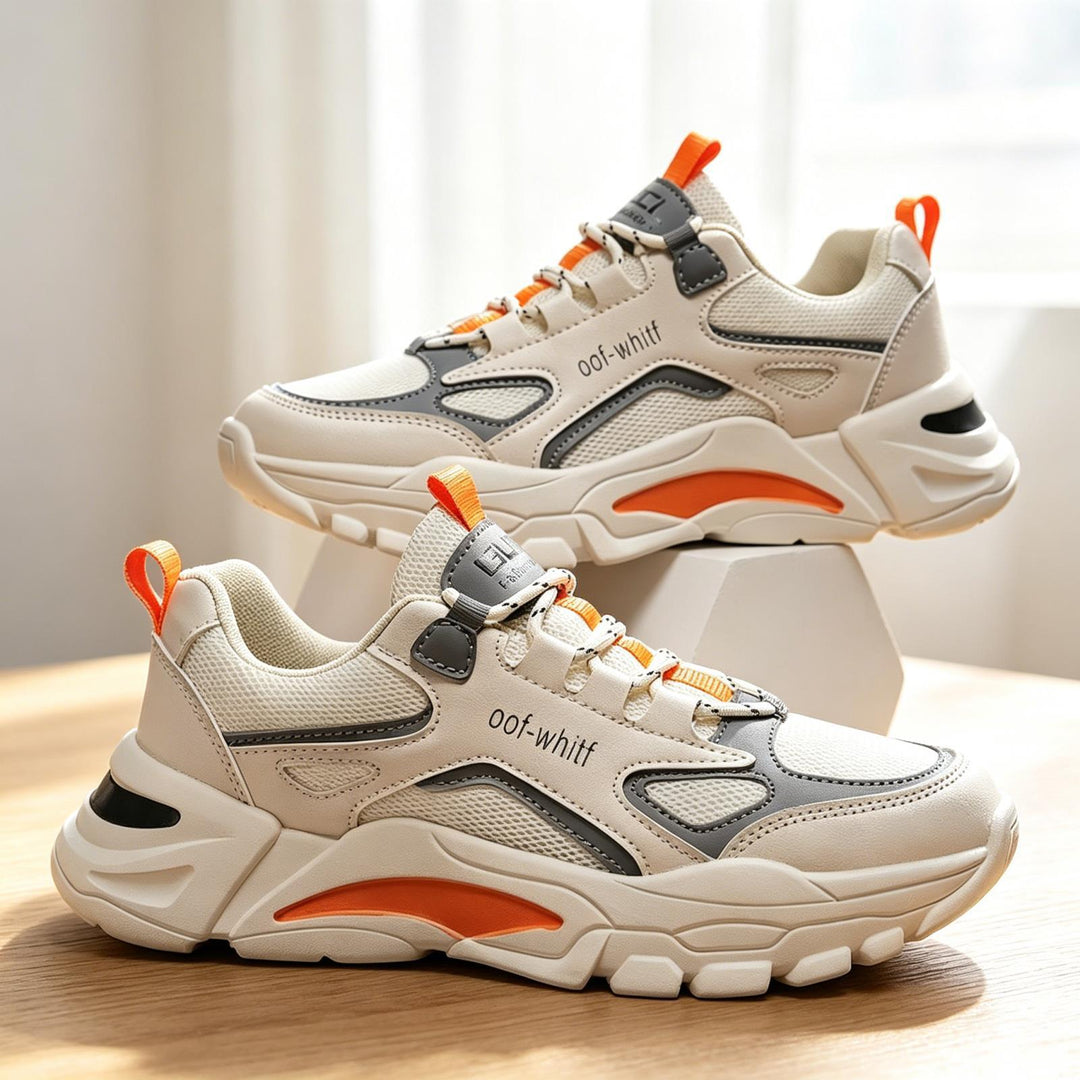 Herren Sportliche Sneakers im futuristischen Design Echoarchiv
