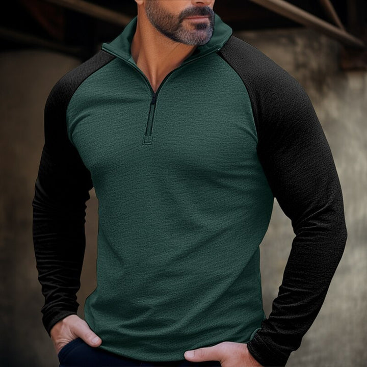 Herren Sportlicher Zip-Hoodie Echoarchiv