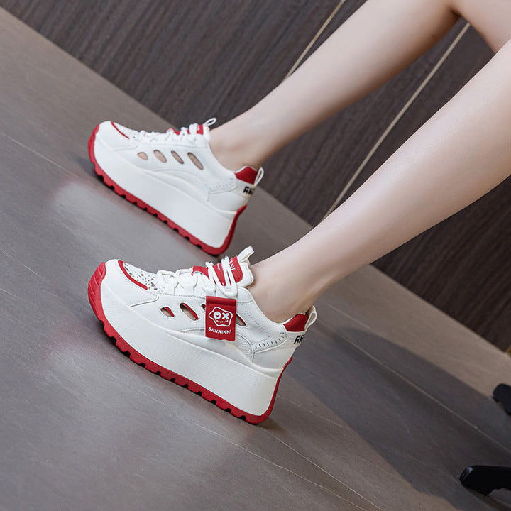 Damen Chunky Sneakers mit atmungsaktiver Mesh-Oberfläche und innovativer Dämpfung Echo Archiv