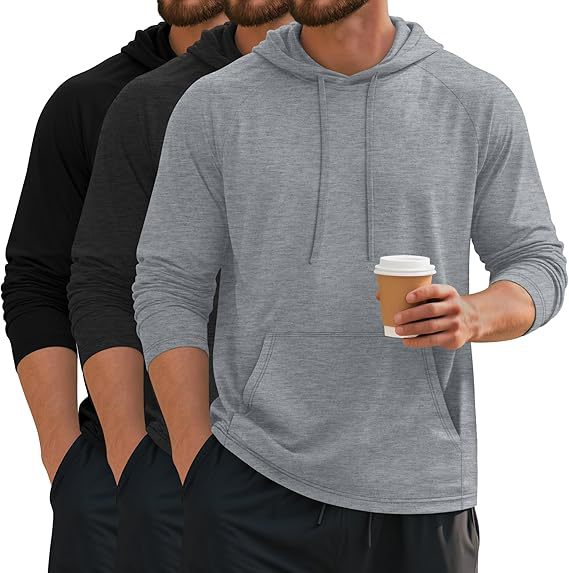 Herren Kapuzenpullover mit praktischem Kängurutaschen-Design und hochwertigem Material Echoarchiv
