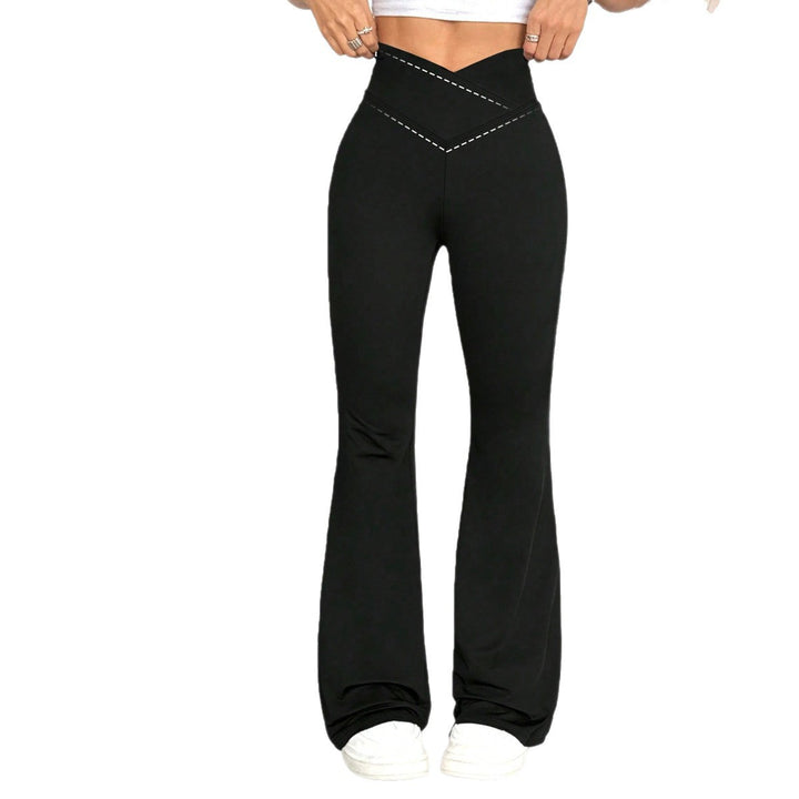 Damen Hochgeschnittene Yoga-Leggings mit Bauchkontrolle und 4-Wege-Stretch Echo Archiv