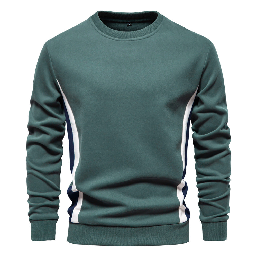 Herren Freizeit-Sweatshirt mit modernem Farbblockdesign Echoarchiv