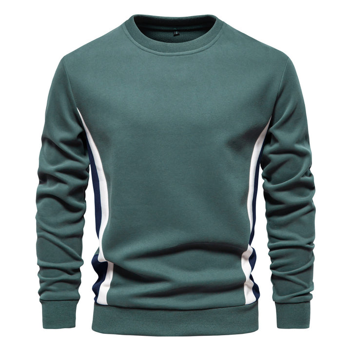 Herren Freizeit-Sweatshirt mit modernem Farbblockdesign Echoarchiv