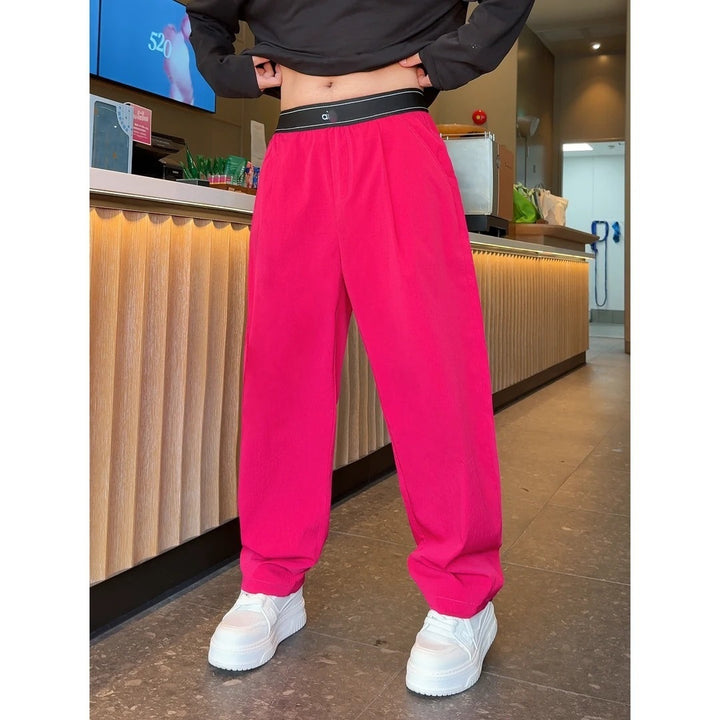 Damen Elegante und bequeme High-Waist Casual-Hose Echo Archiv