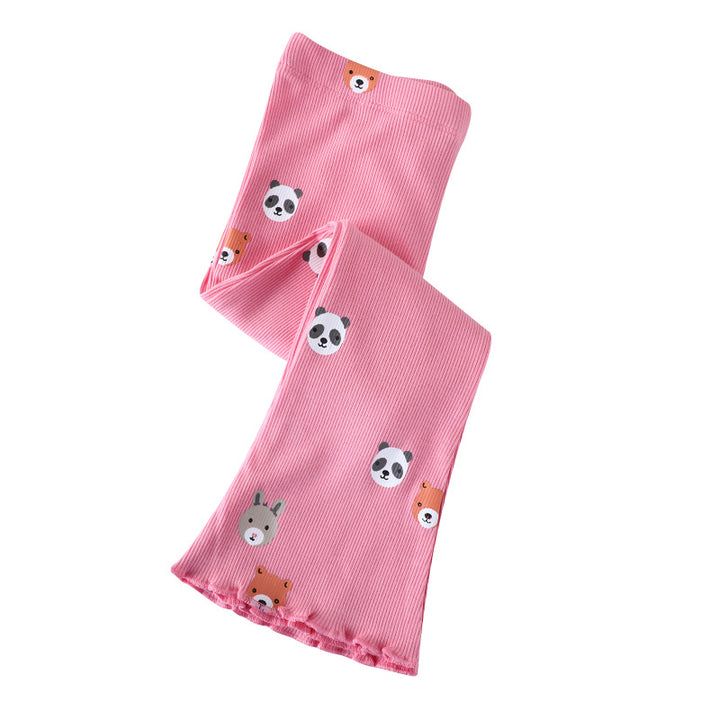 Mädchen Leggings mit verspielten Tierfaces Echo Archiv