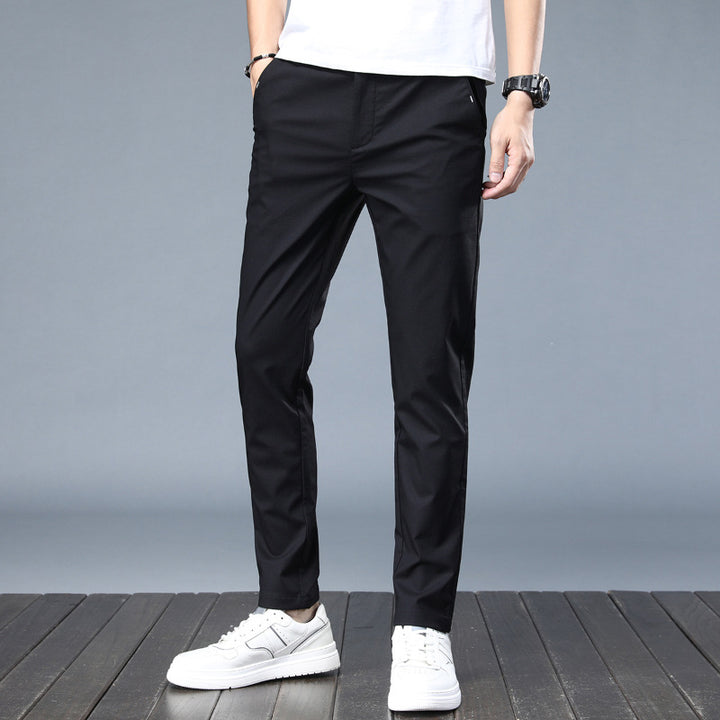 Herren bequeme Chino-Hosen mit leichtem Stretch-Material Echoarchiv