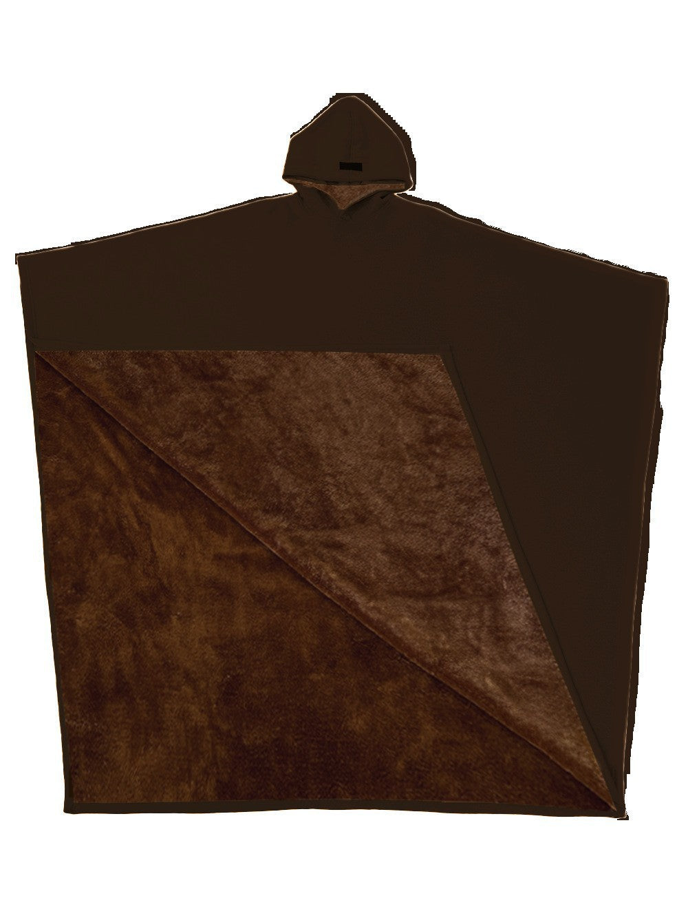 Unisex nan Kapuzen-Poncho Kuscheldecke mit weichem Futter und großzügigem Oversize-Schnitt Echo Archiv